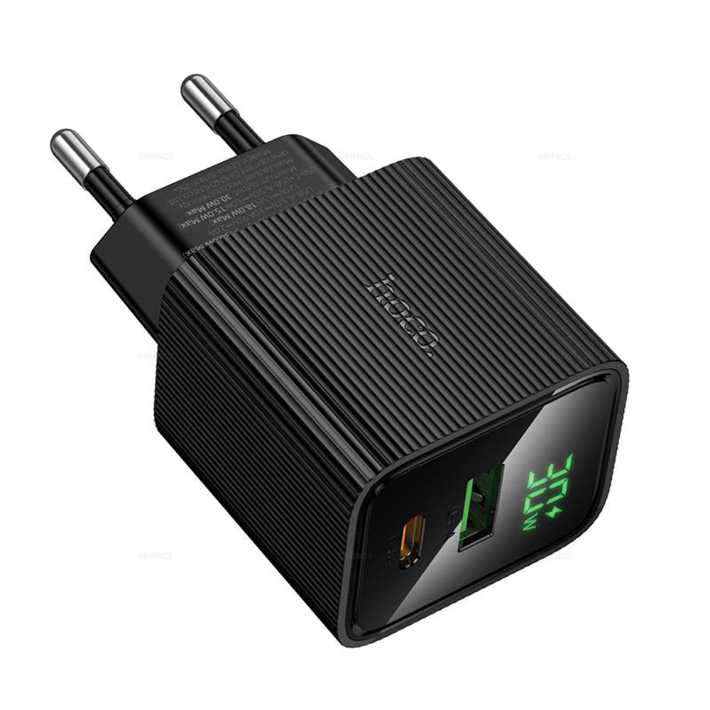 Зарядное устройство PD30W+QC3.0 Hoco CS84A (black)