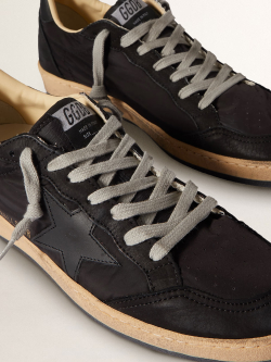 Men's Ball Star in nylon and nubuck leather with black leather star