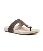 Кожаные вьетнамки LUCINDA Michael Kors - коричневый(40S4LCFS2B)