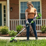 Триммер аккумуляторный GREENWORKS GD40LT 40V, 38 см, АКБ 4Ач и ЗУ 2112207UB