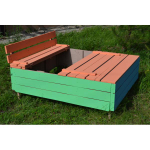 Детская песочница с крышкой Гармония