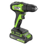 Дрель-шуруповерт акк. Greenworks GD24DD35, 24V, б/щет, 29/35Нм,2x2Ач,ЗУ,кор (3704007CUC)