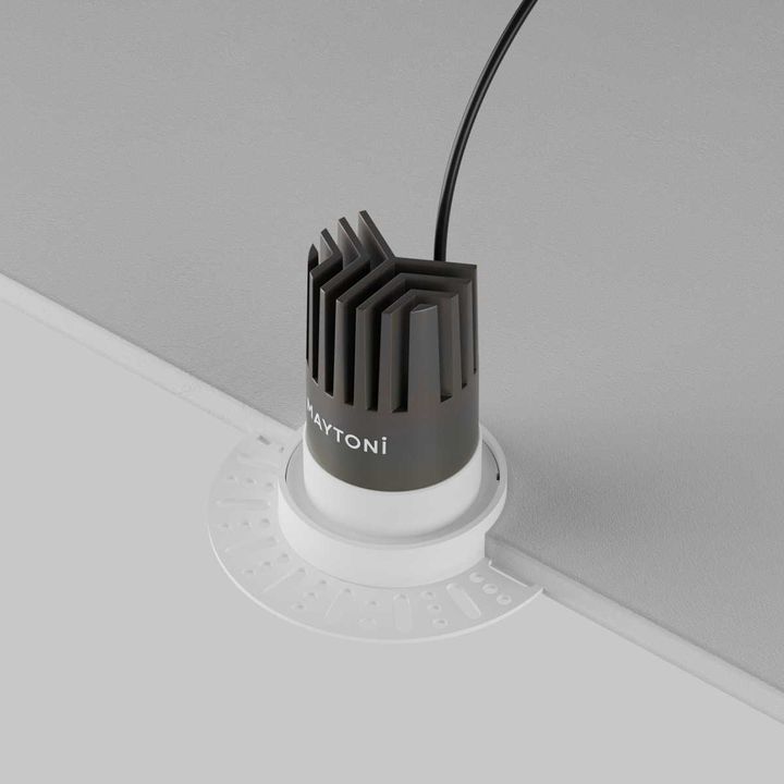 Встраиваемый светильник Maytoni Technical DL124-10W-2.7K-TRS-W