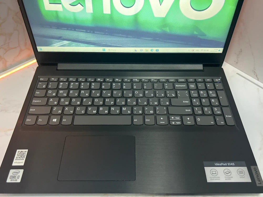 Ноутбук Lenovo IdeaPad S145-15IIL. Конфигурация: i3-1005G1/4GB/128GB/Intel UHD/Win11/FHD