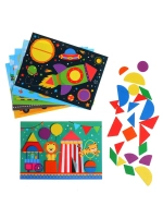 Пазл деревянный 32 элемента Baby Toys