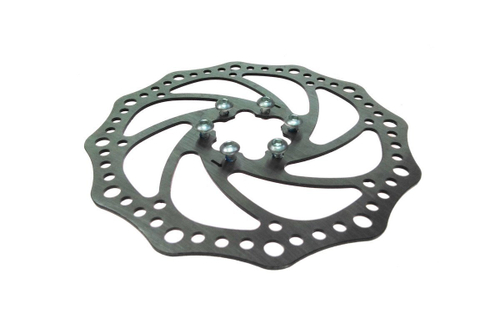 Ротор дискового тормоза TRIX 140мм, под 6 болтов, PCD 44мм, сталь