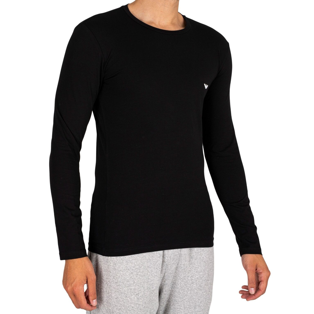 Свитер мужской черный Emporio Armani 111023_CC729 00020