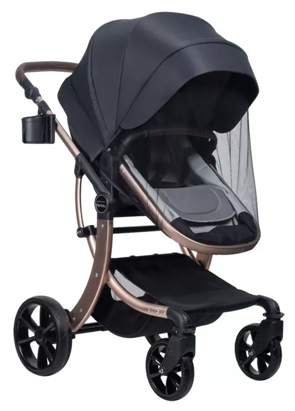 Коляска трансформер Aimile Original New Gold (Шоколадный NDG-3)