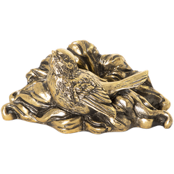 Держатель для салфеток Птичка Бронза