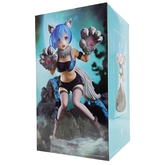 Фигурка Re:Zero Starting Life In Another World, Rem, 18 см / Фигурка по мотивам аниме "Re: Zero – жизнь с нуля в альтернативном мире", Рем, 18 см