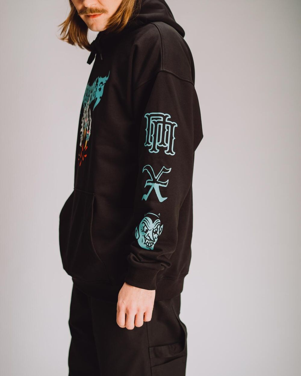 Худи Подполье Unstoppable черный