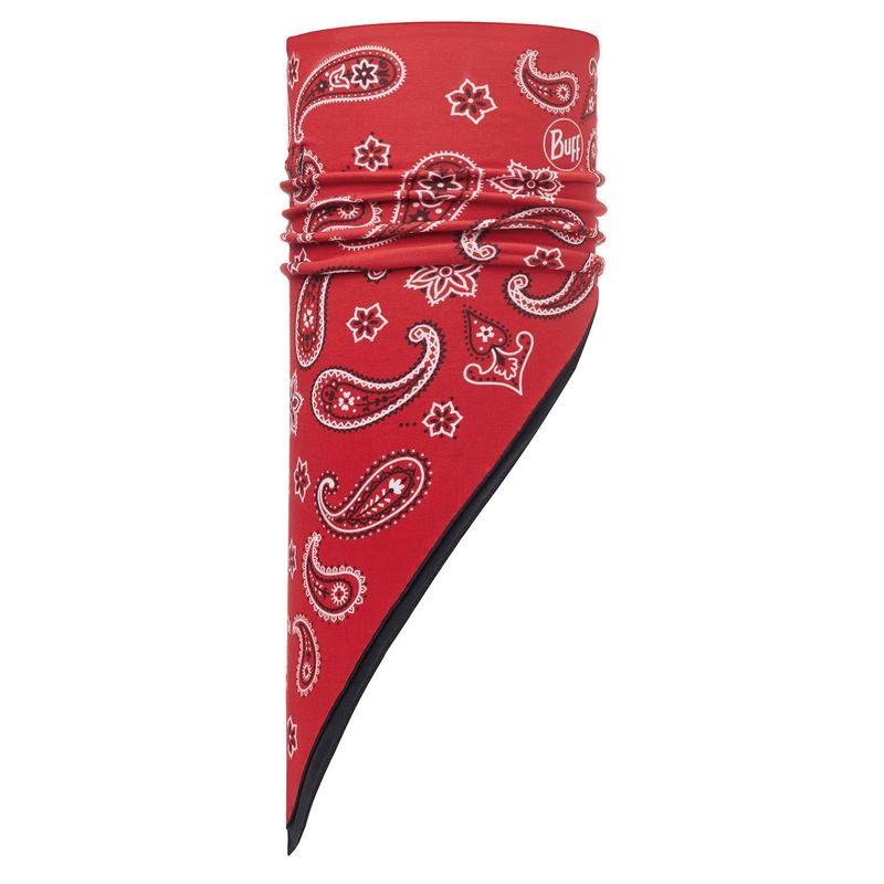 Бандана-шарф флисовая Buff Cashmere Red / Black Фото 1