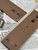 Бирка Барб. бумажная коричневая 110х75 мм