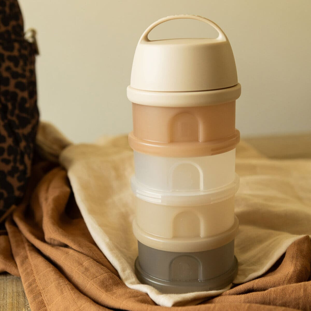 Контейнер для сухой смеси BEABA светло-бежевый