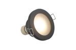 DK3012-BK Встраиваемый светильник влагозащ., IP 44, 50 Вт, GU10, черный, алюминий
