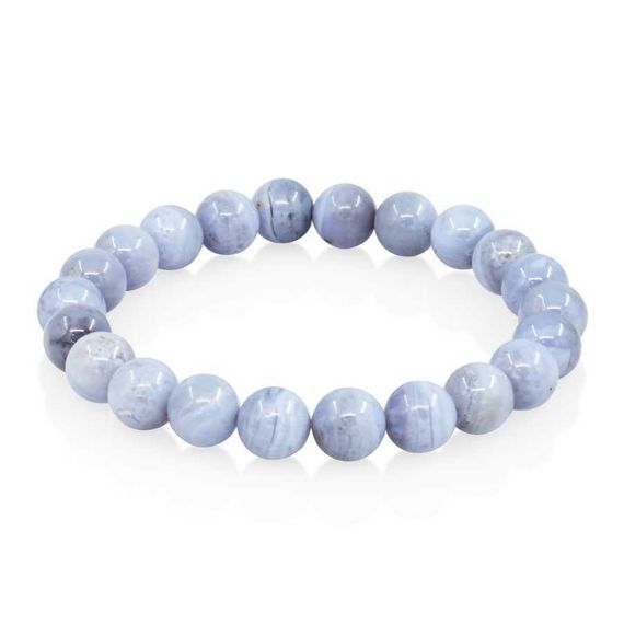 Браслет из натурального камня сапфирина 8 мм