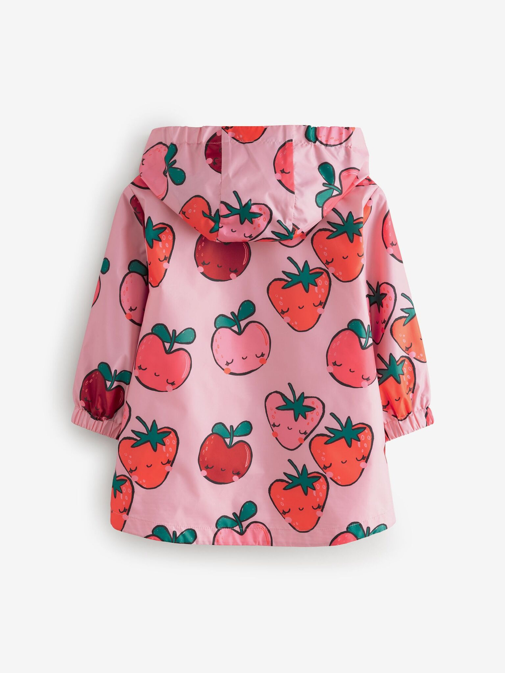 Дождевик с хлопковой подкладкой для девочки Next E25-119, Розовый