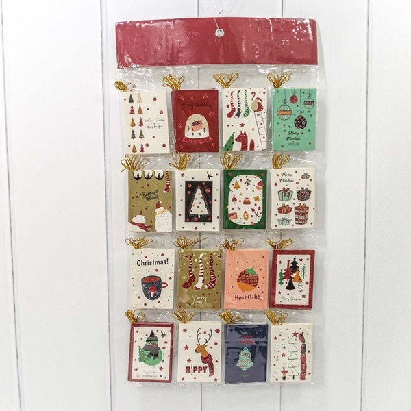 
          Открытка 6.6 х 9.4 см Набор 128 шт "Новогодняя"