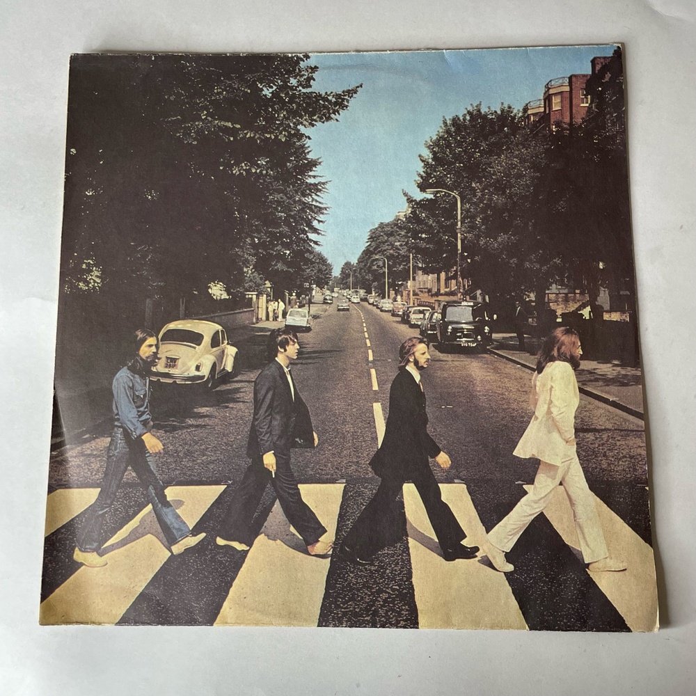 Винтажная виниловая пластинка LP The Beatles Abbey Road (Россия 1993)