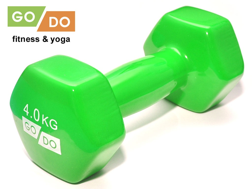 Гантель в виниловой оболочке GO DO