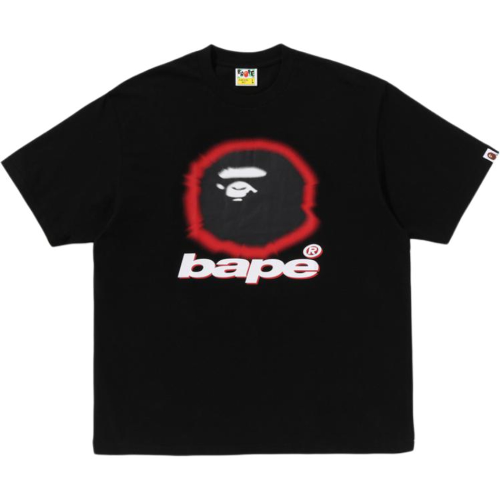 A Bathing Ape Bathing Ape Ss26 Футболка Brand Logo Cotton Regular Sleeve 0zxtem323101q
