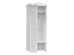 Спальня Италия-4 мягкая спинка белое дерево