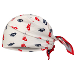 Бандана Nike Printed Cotton White/Black/Red