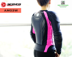 черепаха женская Scoyco AM03W розовая 2XL