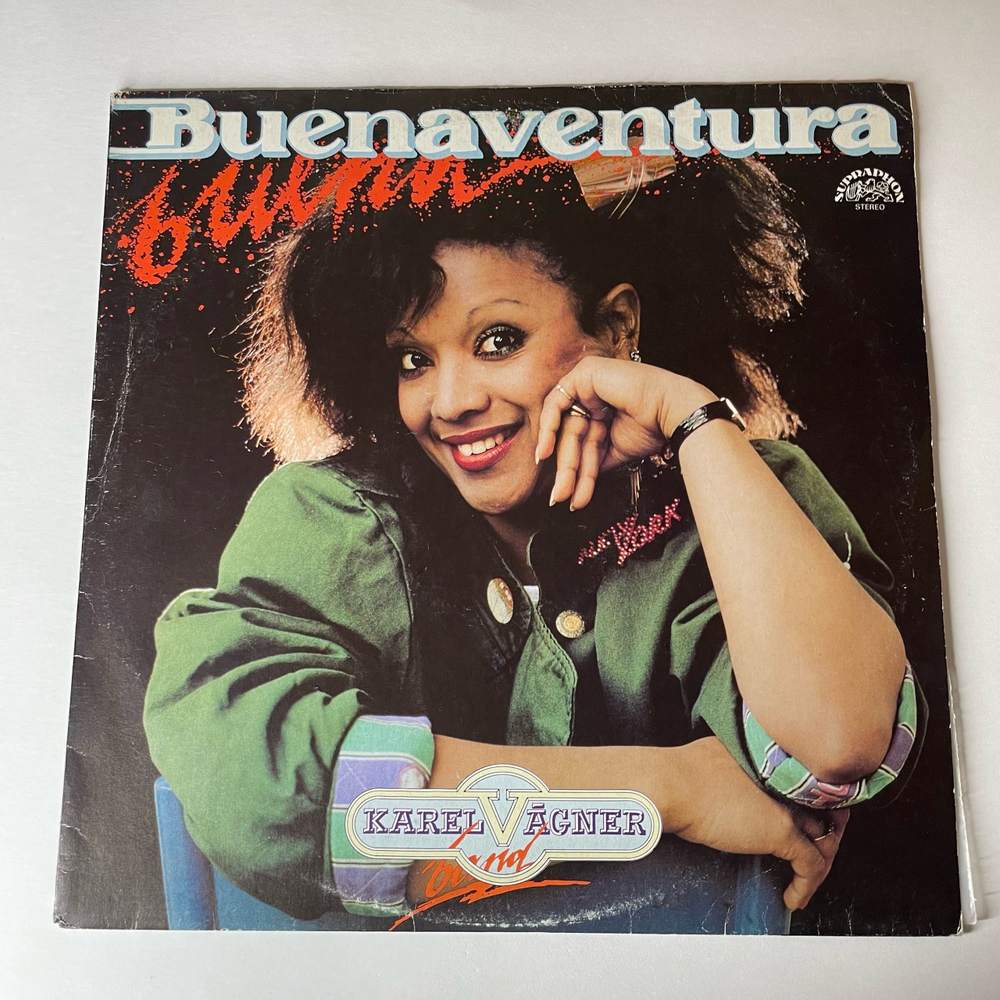 Винтажная виниловая пластинка LP Buenaventura, Karel Vagner Band Buena (Чехословакия 1989)