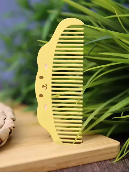 Расческа iLikeGift Cute face yellow