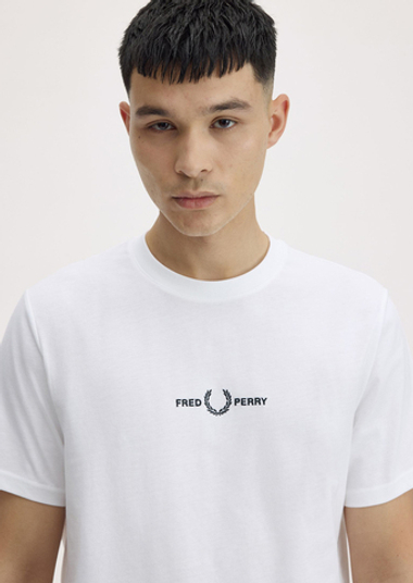 Футболка FRED PERRY Embroidered T-Shirt
