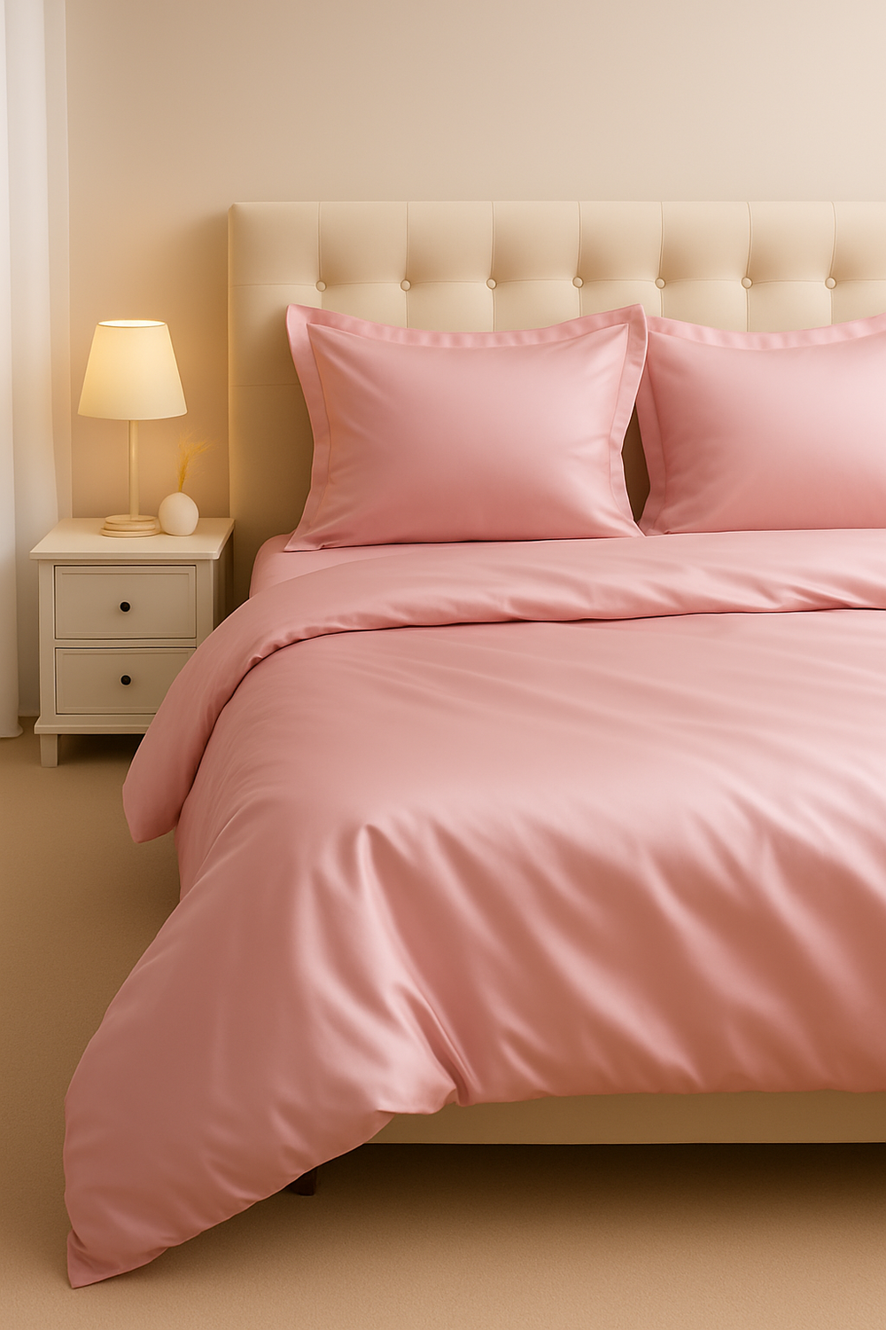 Комплект постельного белья "Нежность" сатин, 100% хлопок