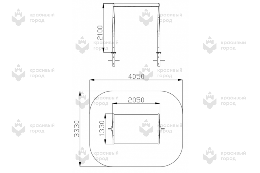 Навес уличный