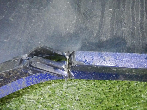 Бампер задний правая часть Peugeot 3008 2 (2016-н.в.)