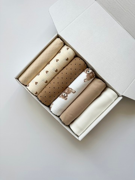 Набор пеленок "Плюшевые мишки XL"