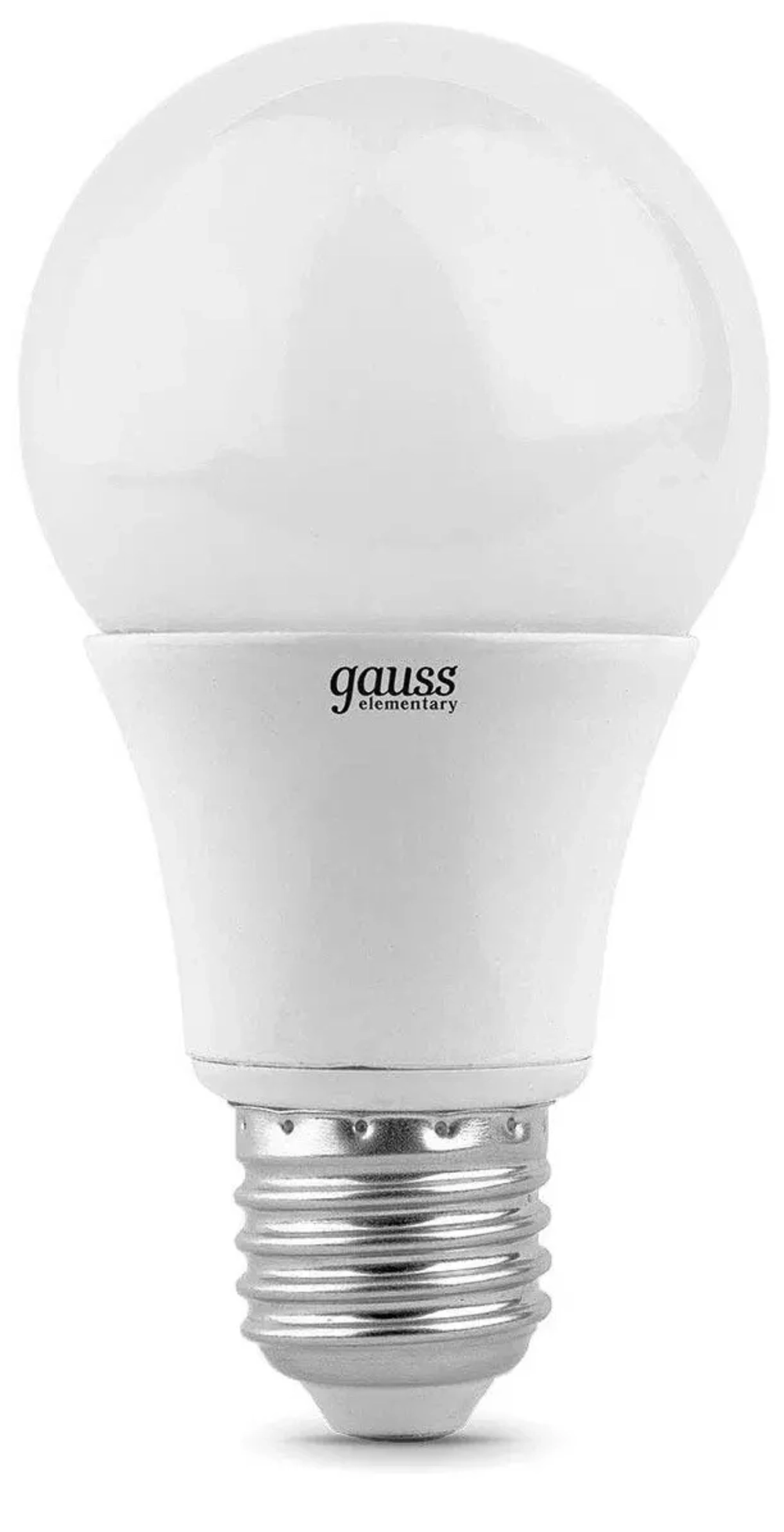 Лампа Gauss LED Elementary A60 6.5W E27 540lm 4100K  23227А