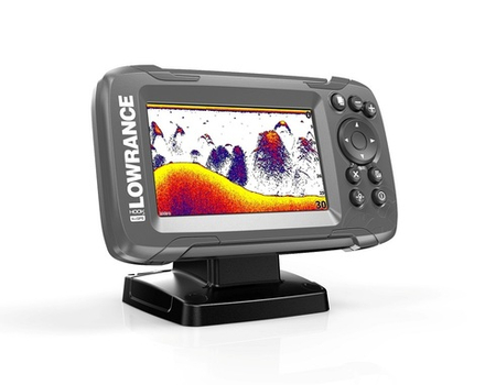 Эхолот Lowrance HOOK2-4x GPS с датчиком Bullet Skimmer