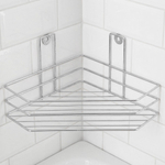 Полка угловая 1-ярусная трапеция 18*180*11см хром, ПТ-1