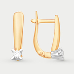 Серьги золотые