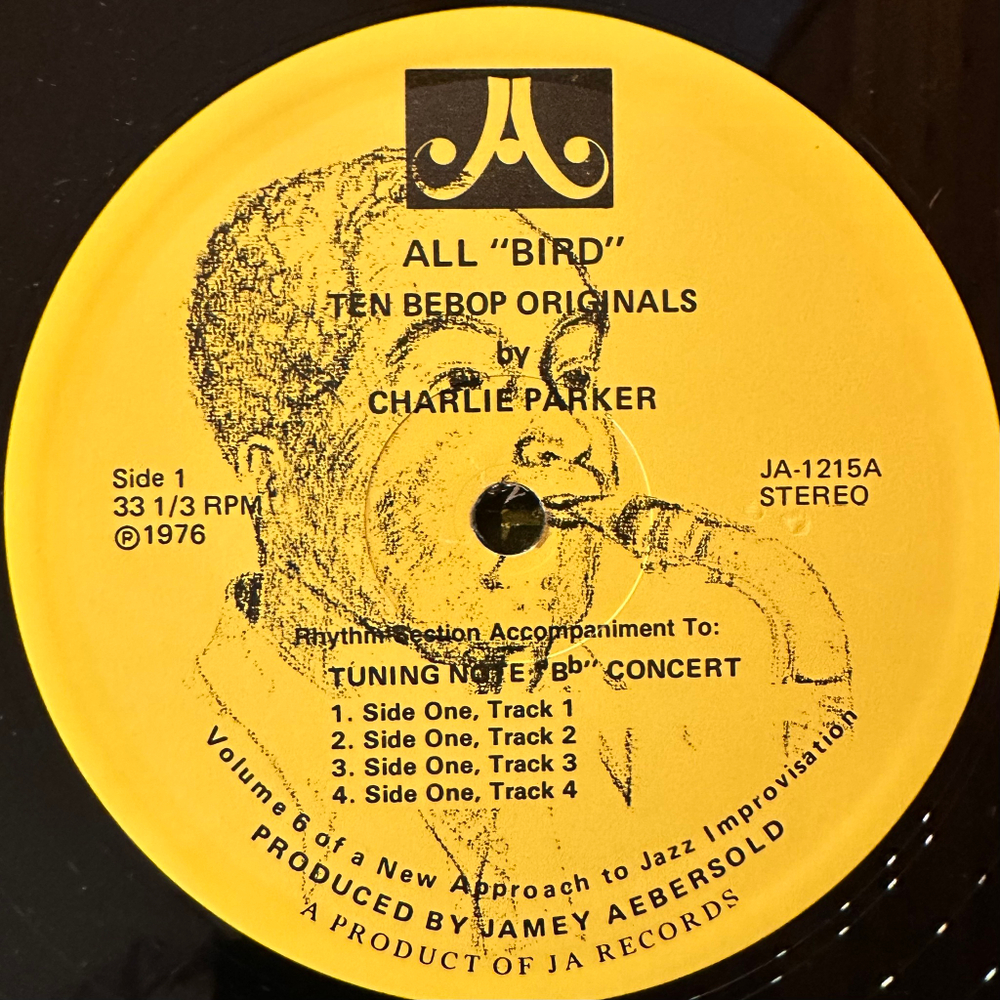 Jamey Aebersold ‎– All "Bird" (США 1978г.)