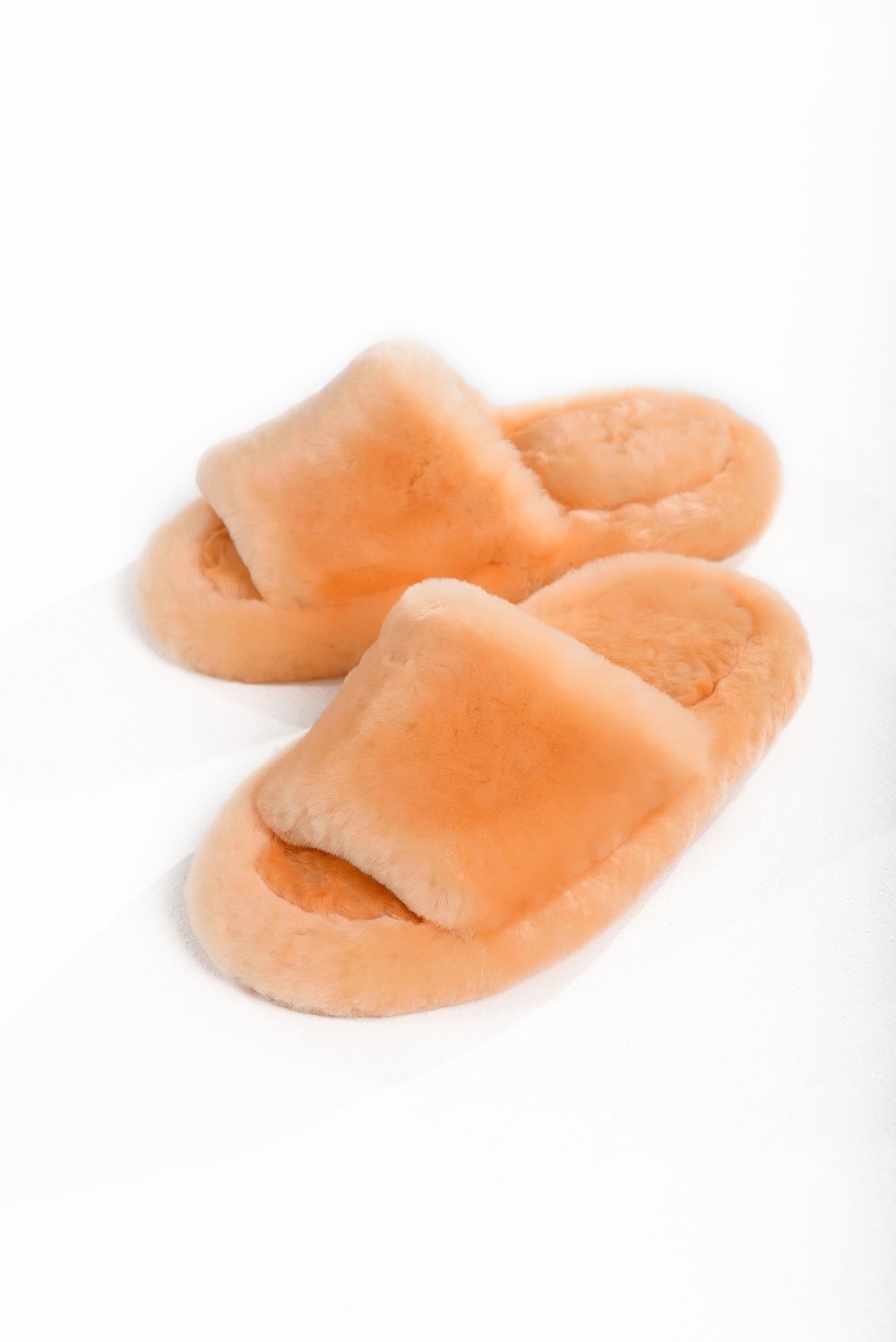 меховые тапочки из овчины