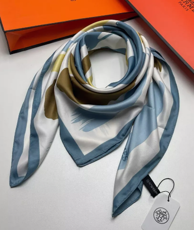 Щёлковый платок HERMES