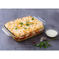 Форма для выпечки стекло, 25х39х7 см, 3.8 л, прямоуг, Pyrex, Irresistible, 409B000/7046