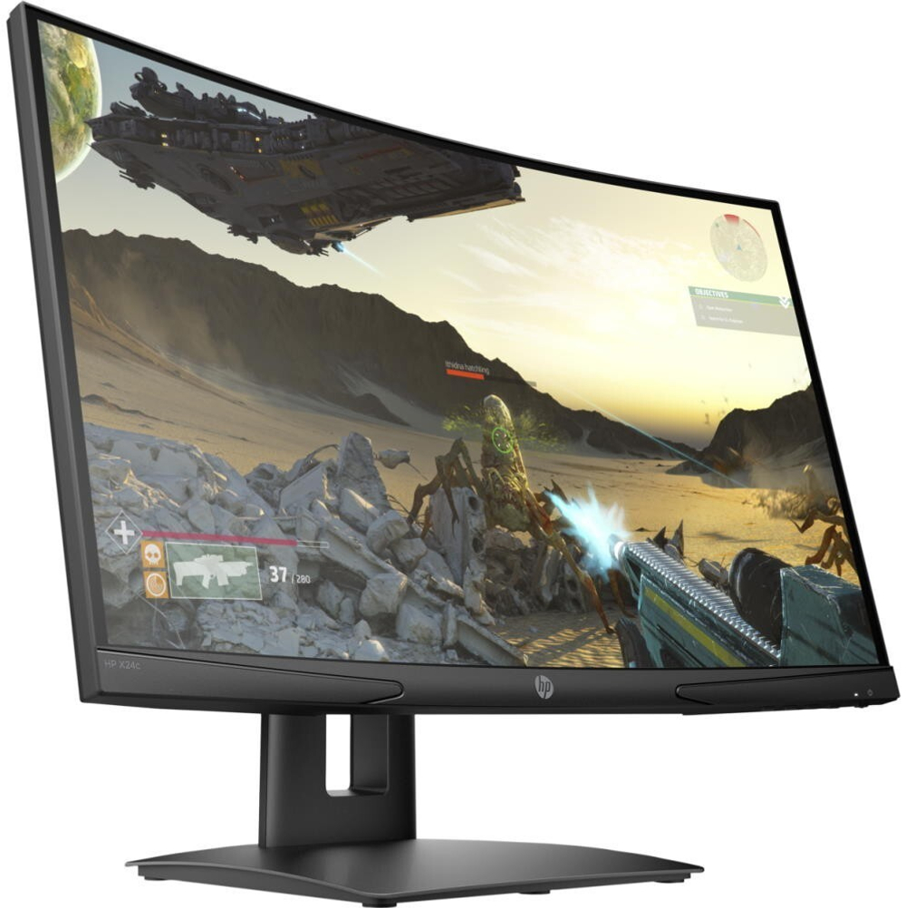 Монитор HP 24" X24c 9FM22AA 1920x1080 VA LED 144Гц 4ms FreeSync HDMI DisplayPort