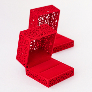 Футляр квадратный, серия "Кружева".