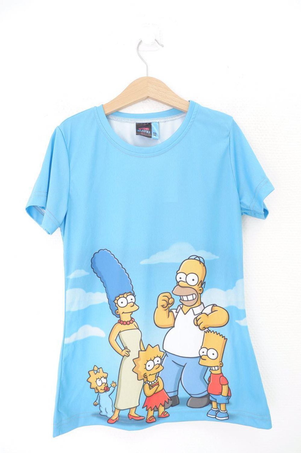 Футболка с мульт героями VSE MAYKI на 8/10 лет