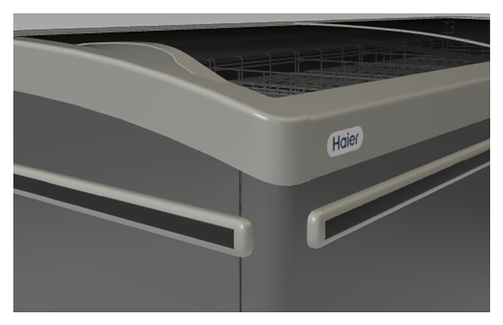Ларь-бонета Haier GTS2100G серая