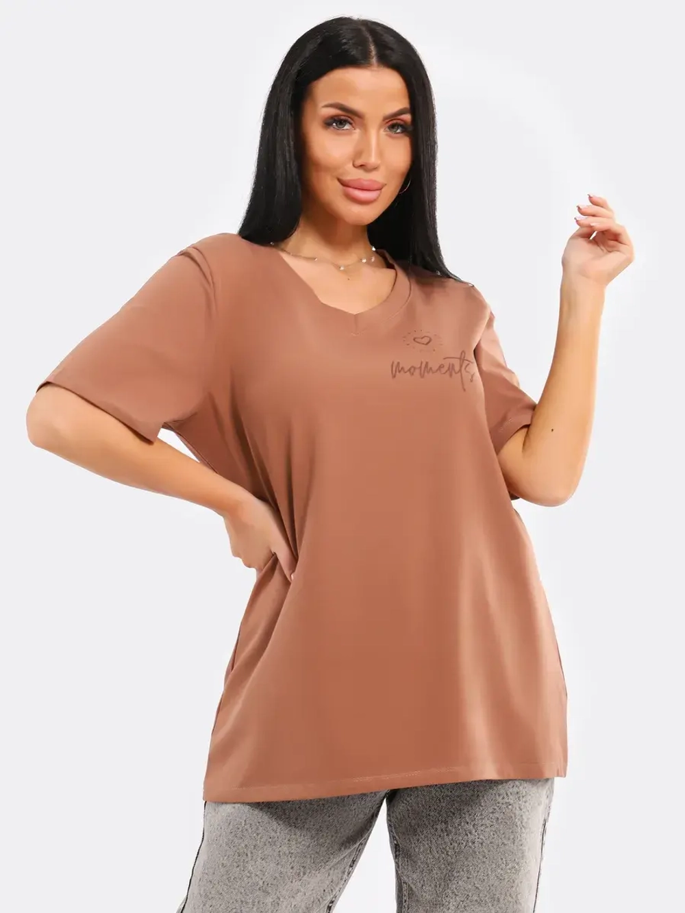 Футболка хлопок большие размеры