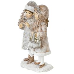 GAEM Фигурка декоративная "Дети", L12,5 W8 H19,5 см