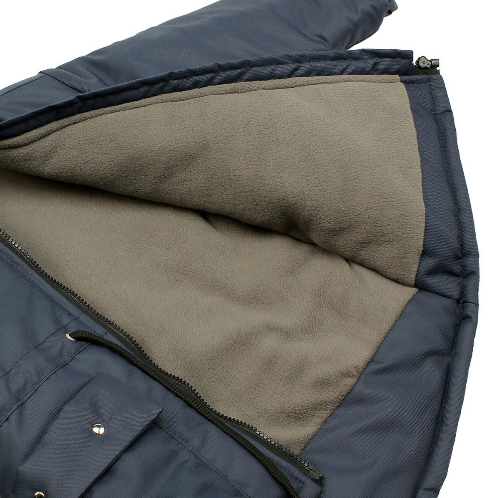 Парка для мальчиков 2702-07 мембрана р.134-140 т.синий (Ириска)